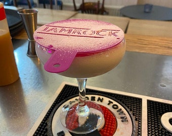 Plantilla de cóctel personalizada: Diseño de café personalizado