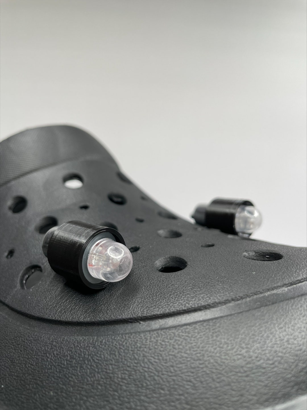 Croc Headlights Crocs Lights Charm Safety/rave Flashlights Etsy