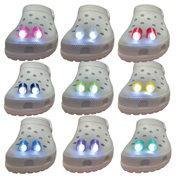 Crocs Lights - Lampe frontale Croc Charm Jibbitz