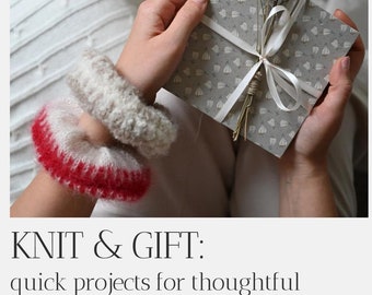 Knitting Pattern Ebook: 12 Quick Knit Gift Projects (PDF)