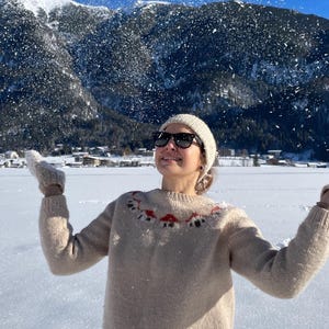 Sweet Home Sweater Knitting Pattern: Chunky Colorwork Jumper (PDF Download)