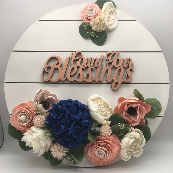 Wood Circle Signs - Etsy