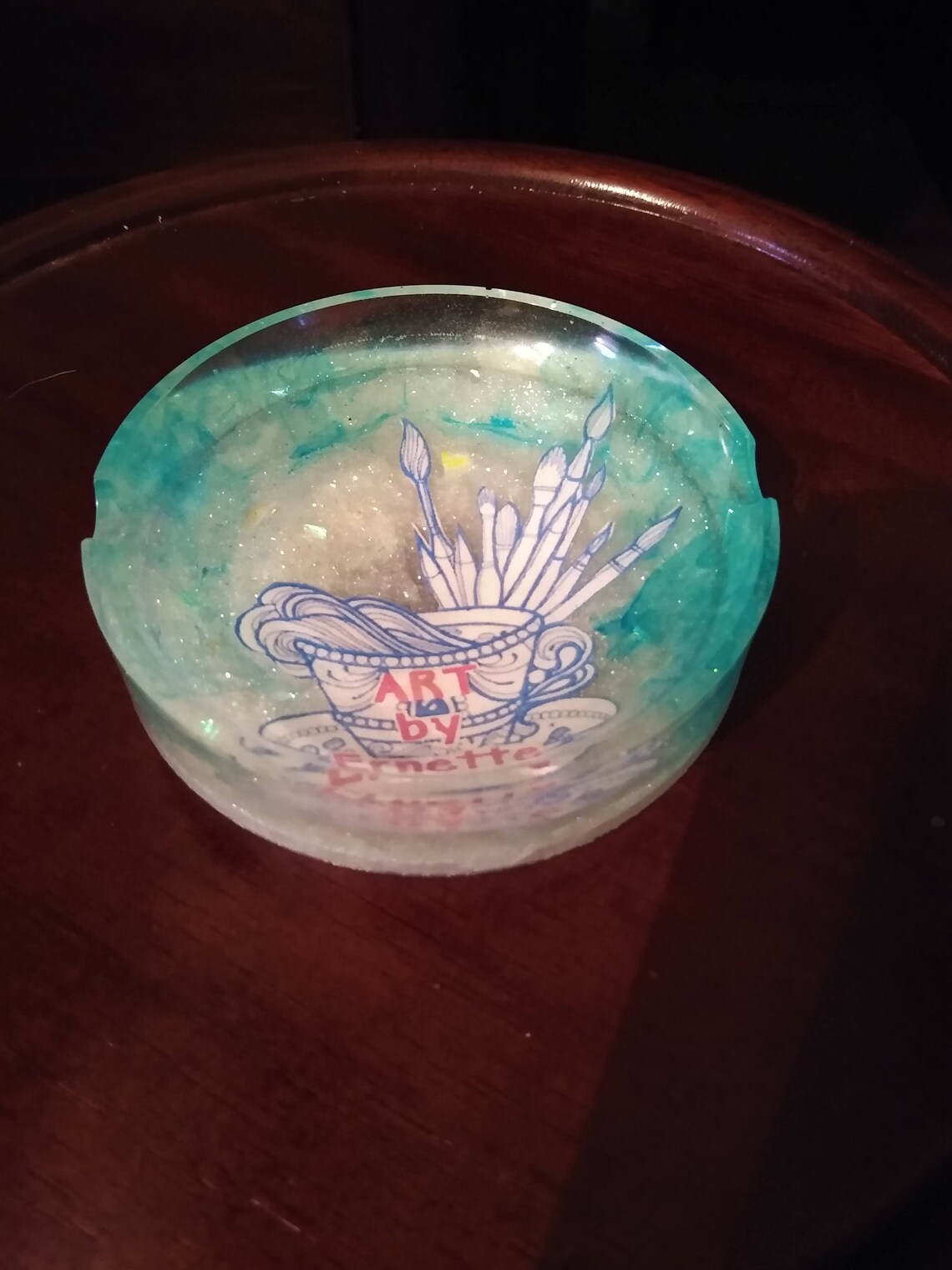 YOUR LOGO HERE. Custom made ashtrays Etsy