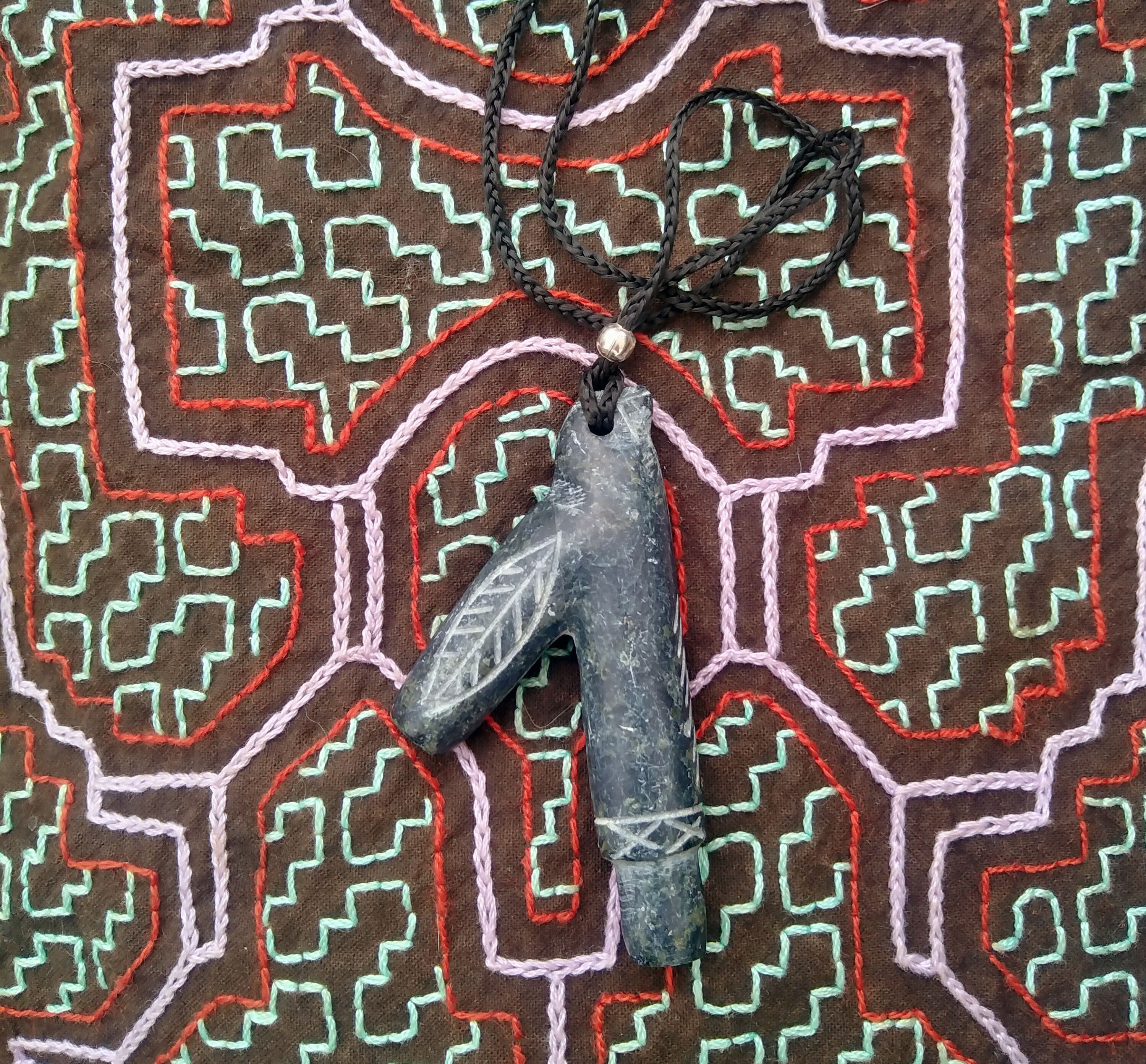 Kuripe made of Machu Picchu Stone Coca Leaf Pattern Kuripe Etsy