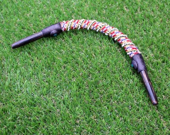 Tepi Applicator made of Chonta Wood | Decorate with Traditional Andean Watana and Peruvian Turquoise