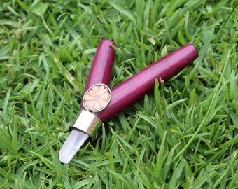 ROSEWOOD KURIPE with Quartz, Peruvian Turquoise & Aya Vine