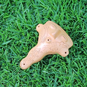 Shamanic Rattle ~ Maracas | Made of Earth | Traditional Andean Instrument From Peru