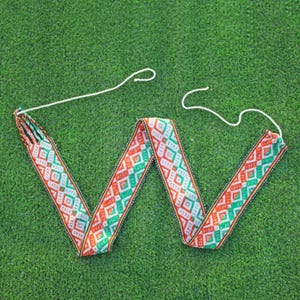 Handwoven Q’ero Chumpi Belt: Vintage Andean Energy Belt, 188 x 9 cm