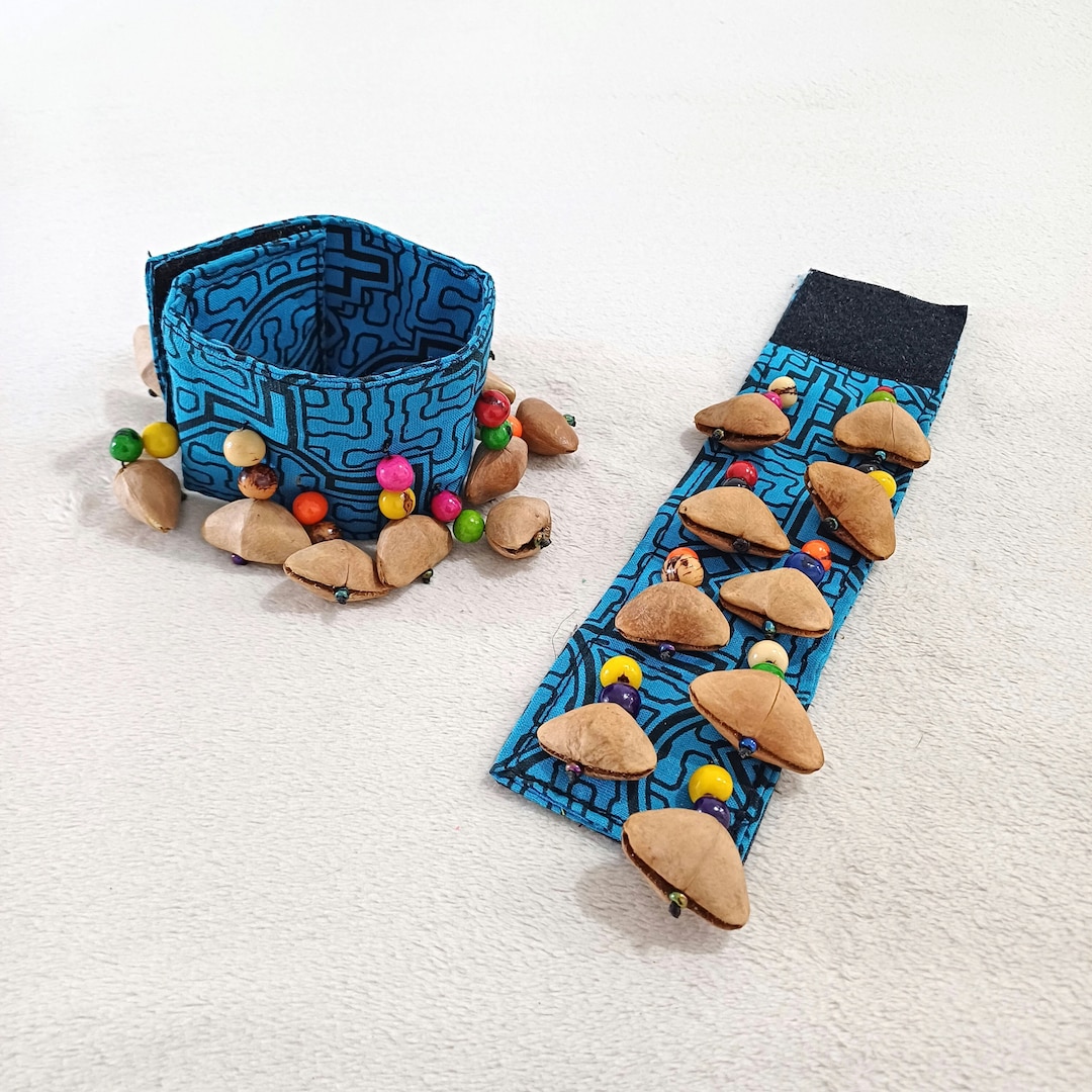 SEED RATTLE for Ankles and Wrists | Traditional Amazon Instrument From ...