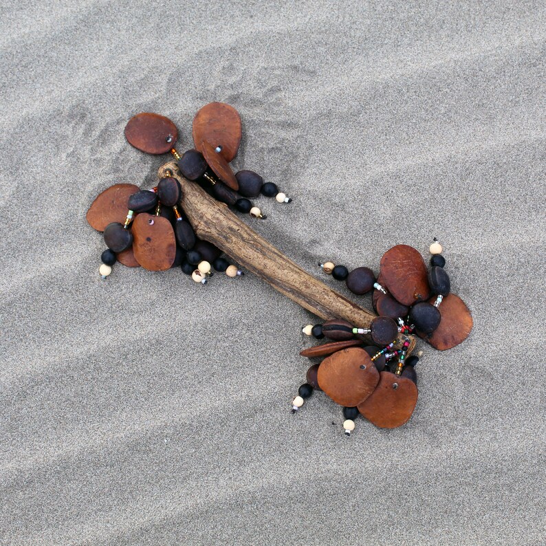 Shipibo Seed Rattle Maraca Handle Part Made From Aya Vine - Etsy