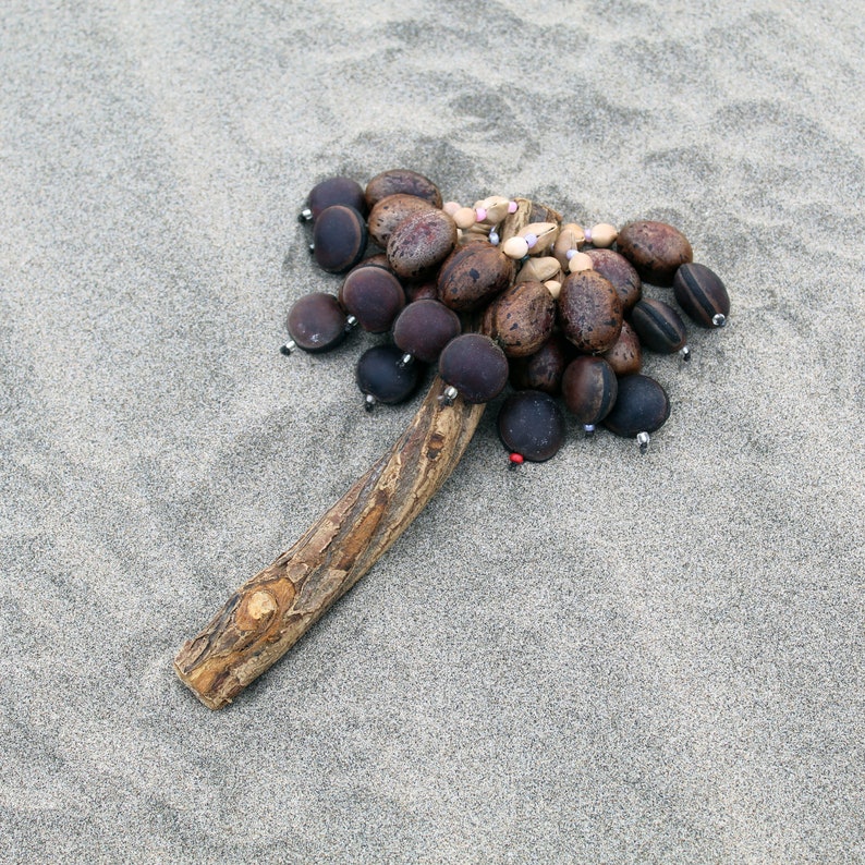 Shipibo Seed Rattle Maraca Handle Part Made From Aya Vine - Etsy