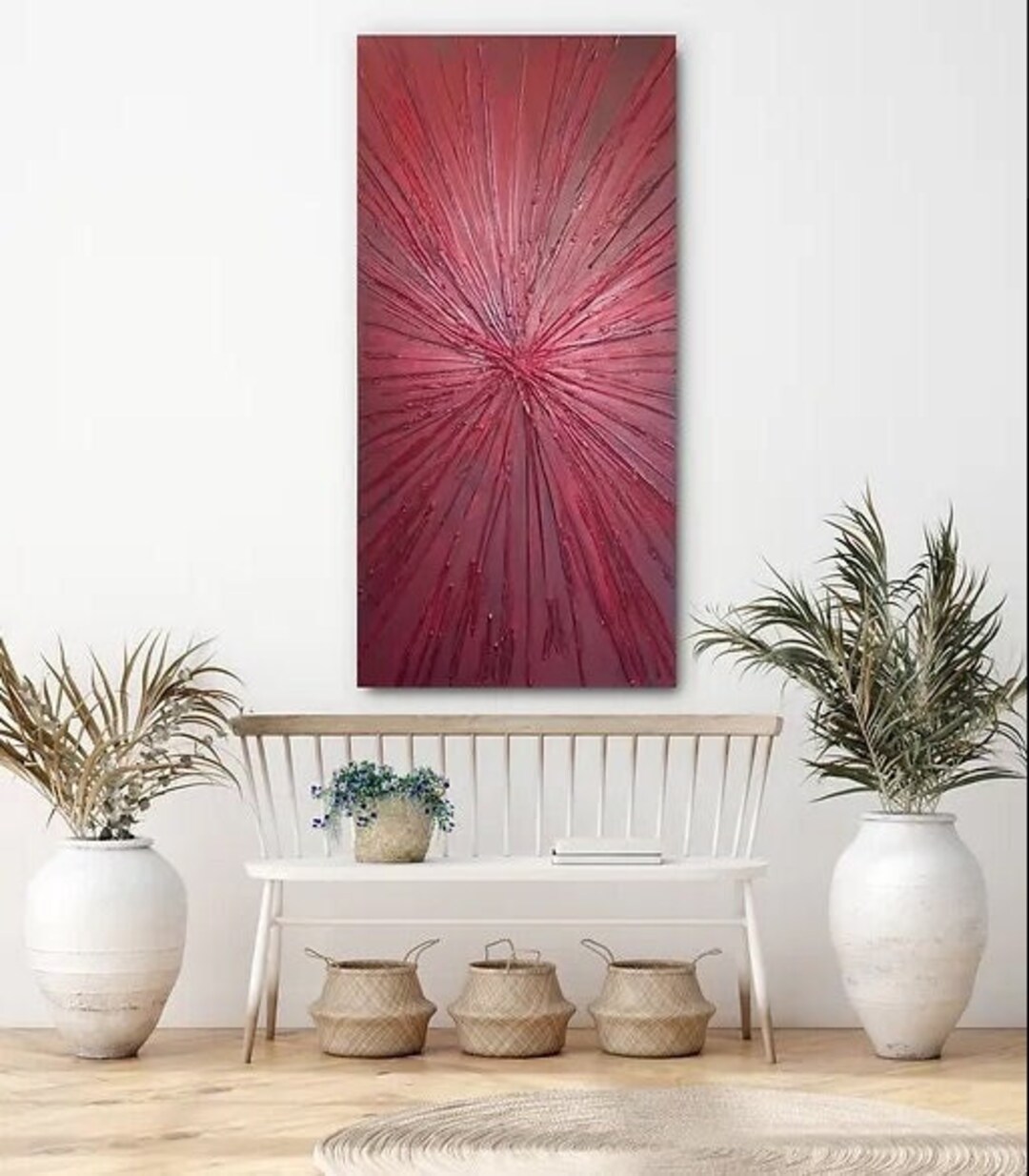 Large Original Abstract Painting by a Canadian Artist Etsy