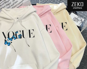 pink vogue sweatshirt