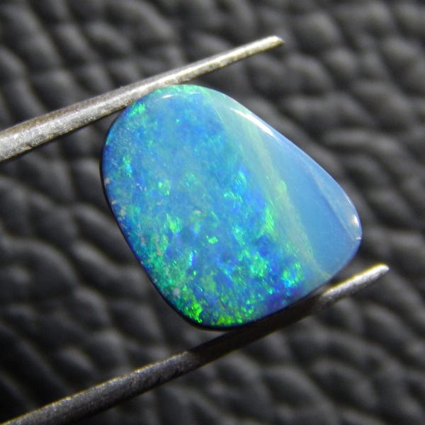 1 Piece Natural Australian Doublet Opal, Super Gorgeous Quality, Rare Fire Opal, Fancy Shape Loose Cabochon, Size: 8.00x10.00MM Approx.