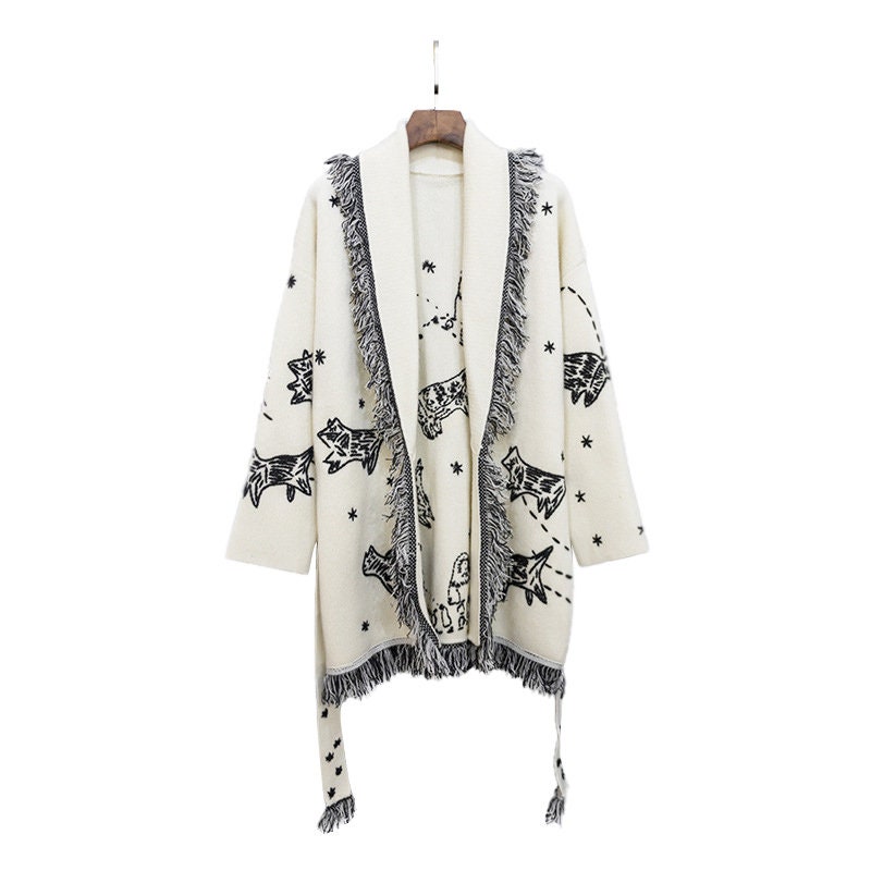 silk mohair cardigan