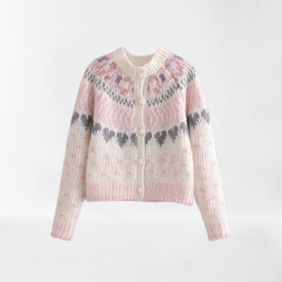 NEW Valentine's Day Cardigan Jamie Fair 