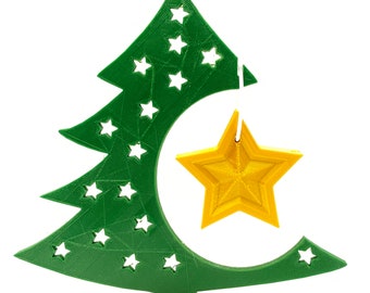 Star Christmas tree ornament-Home ornament For Christmas tree