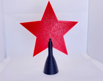 Persian inspired Star Christmas tree topper, tree star,Christmas ornament,Christmas decor, colorful Christmas Tree Star Topper