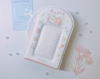 Apple Photo Album Collect Book Kpop Photocard Album Holder Photocard Binder Coquette Collect Book Card Holder Gift for Her Mini Polaroids