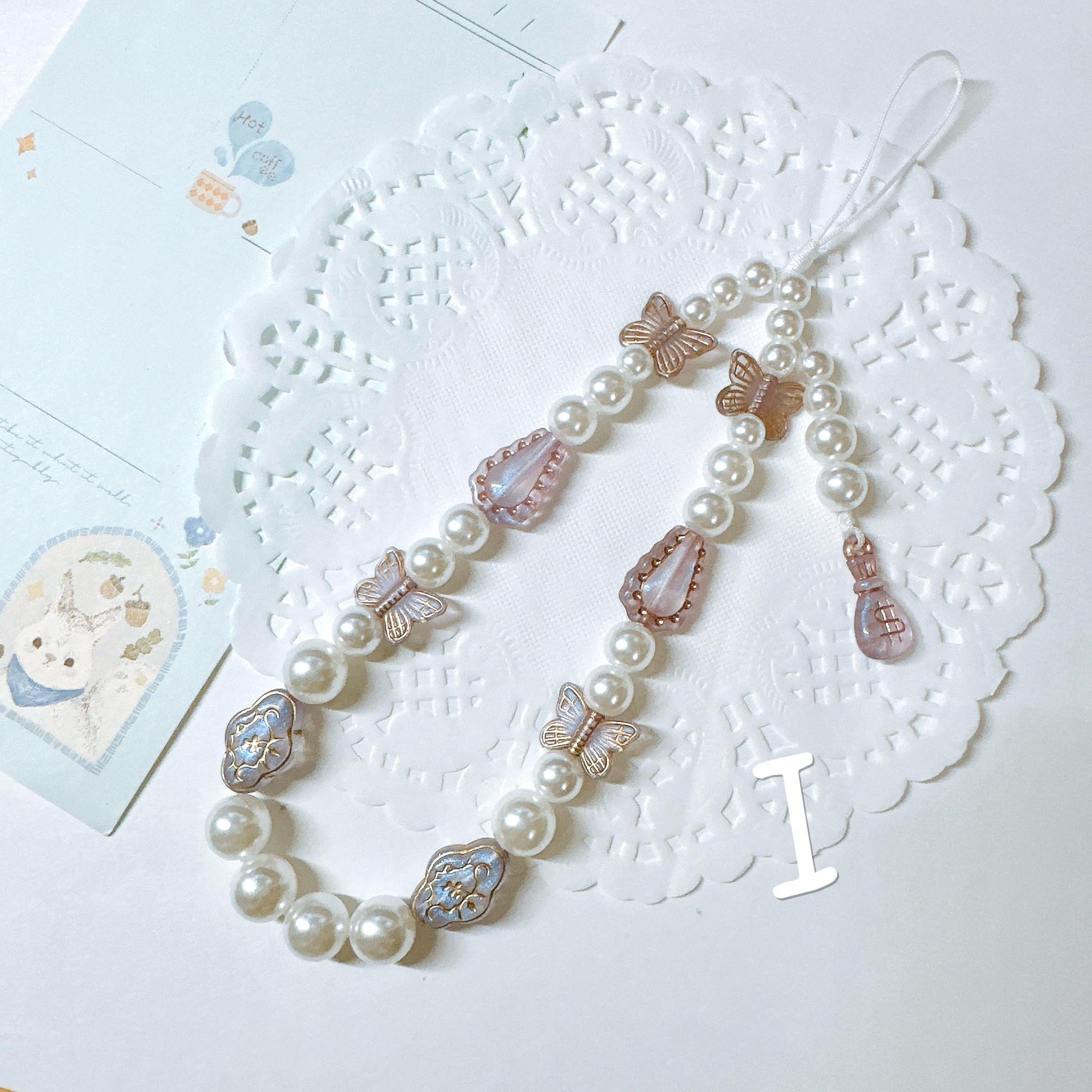 Vintage Style Phone Charms/ Phone Case Lanyard Wrist Strap