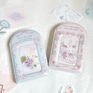 Bunny Photo Album: Kpop Photocard Holder, Mini Polaroid Binder
