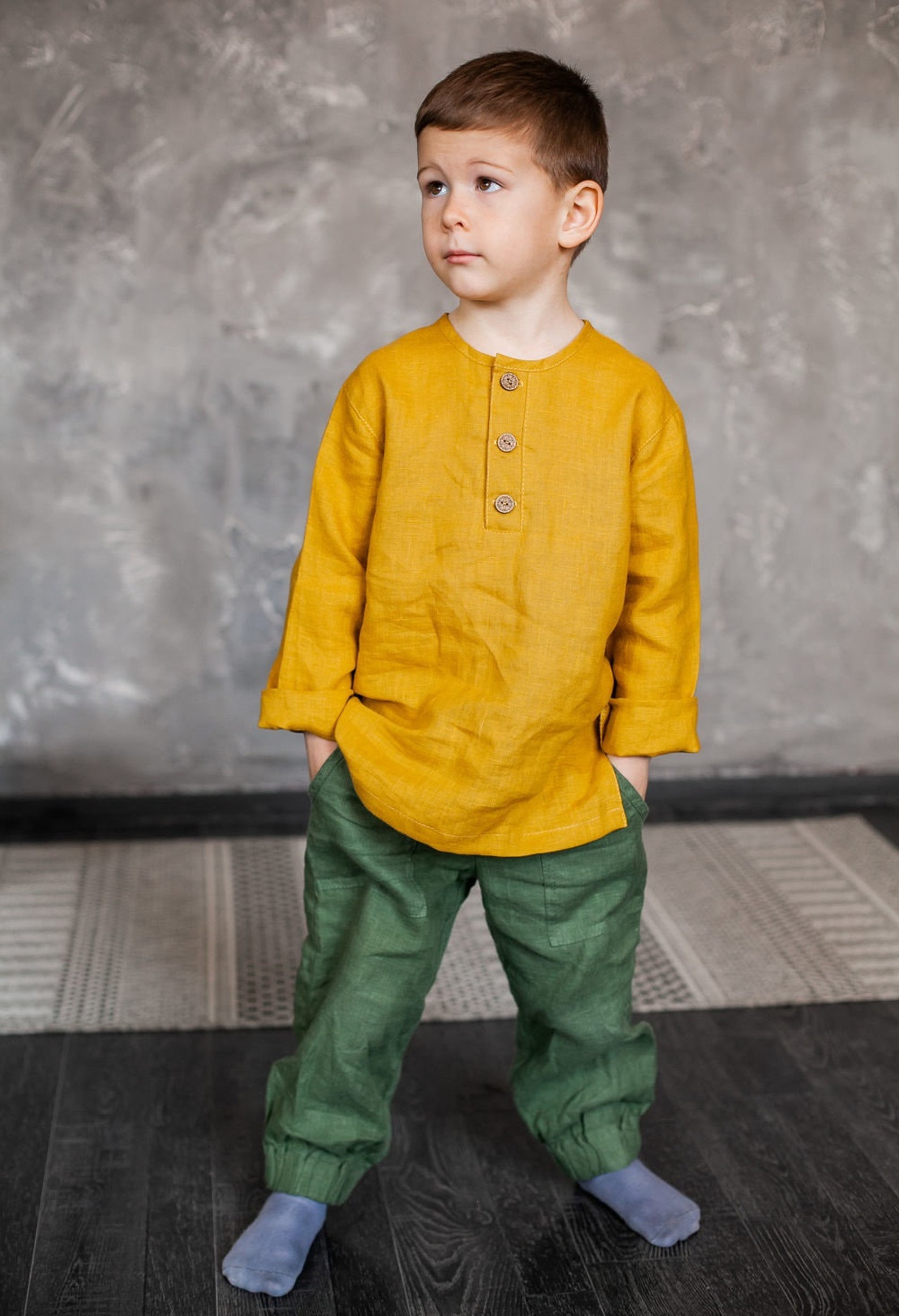 Linen Shirt for Kids,boys Linen Shirt,linen Kids Clothes,boys Linen