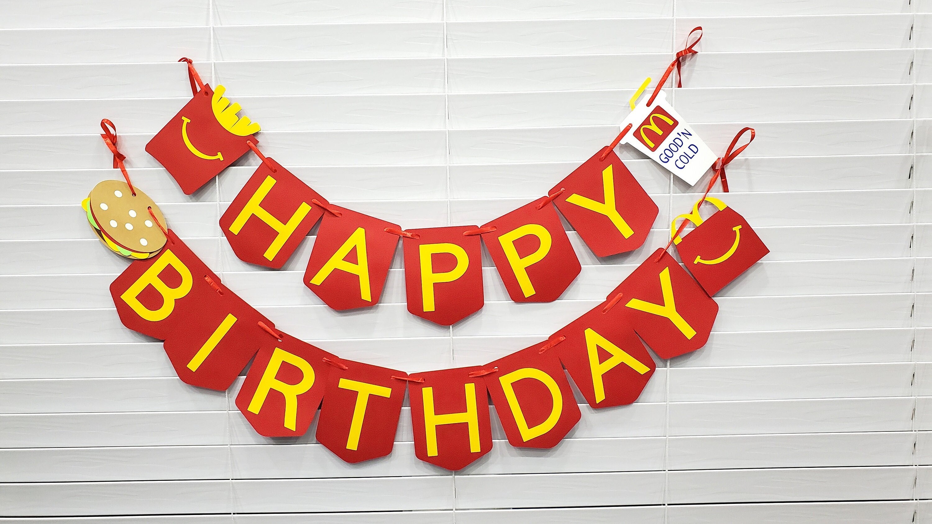 Ronald Mcdonald Party Decorations - Etsy
