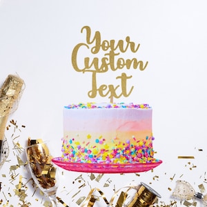 Personalized Custom Cake Topper – Unique Designs for All Occasions