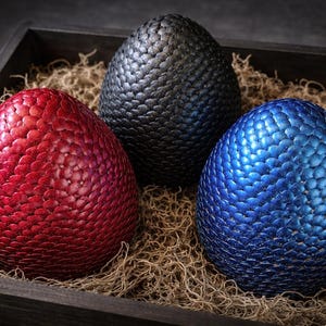 Uova di drago fatte a mano - Personalizzabili