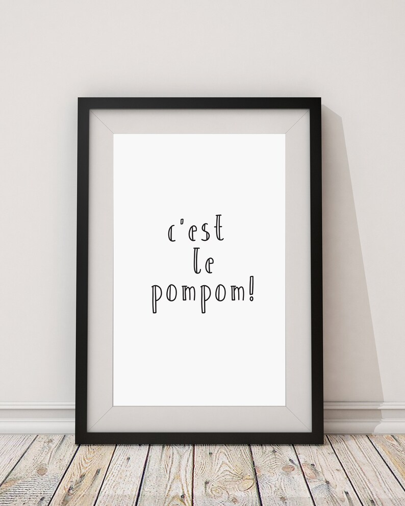 The Last Straw French Poster French Quotes French Wall Etsy