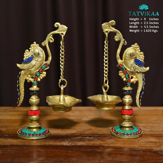 Brass 2024 diya design