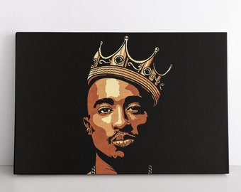 2pac Fan Art Etsy