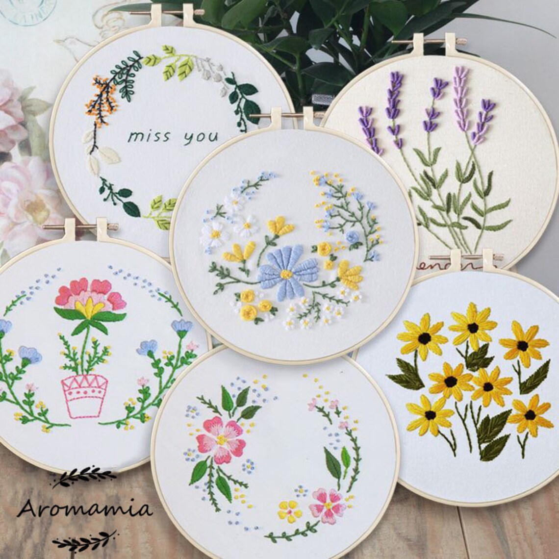 Beginner Embroidery Kit Easy Embroidery Kit for Beginner Etsy