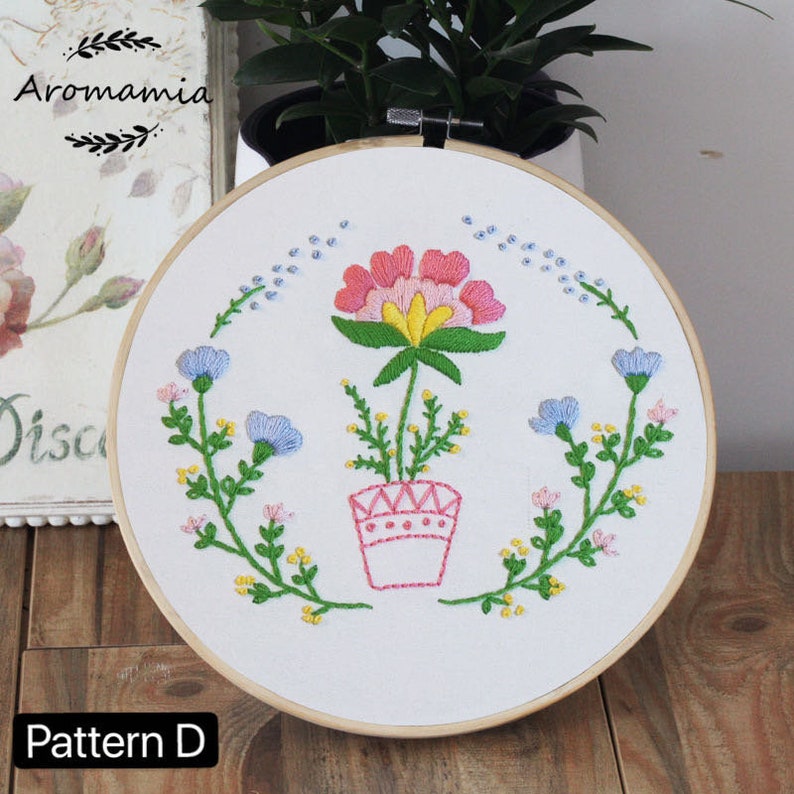 Beginner Embroidery Kit Easy Embroidery Kit for Beginner Etsy