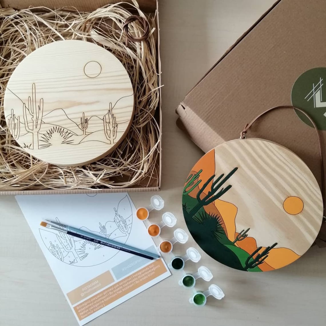 Paint By Numbers Wall Art Wood Wall Art DIY Wall Art Etsy