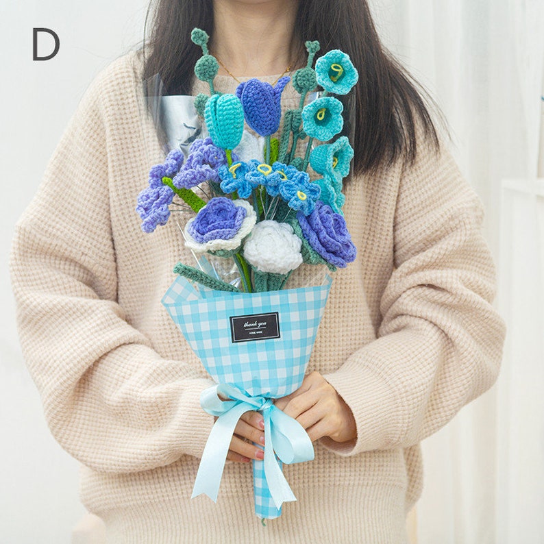 Dolls and Flowers Handcrafted Crochet Bouquets Bouquet of Etsy