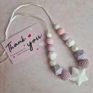 Nursing Necklace | Mama Necklace | Sensory | Baby Shower Gift | Breastfeeding aid