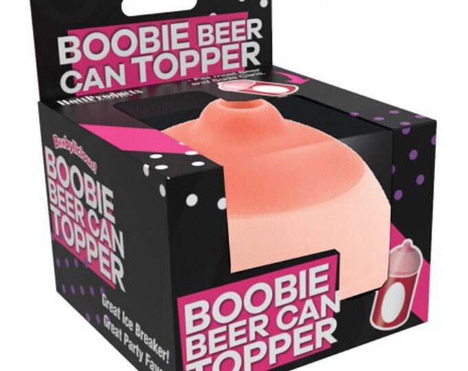 Boobie Beer Can Topper Etsy