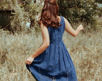 Leinenkleid dunkelblau - Der absolute Gewinner unserer Produkttester