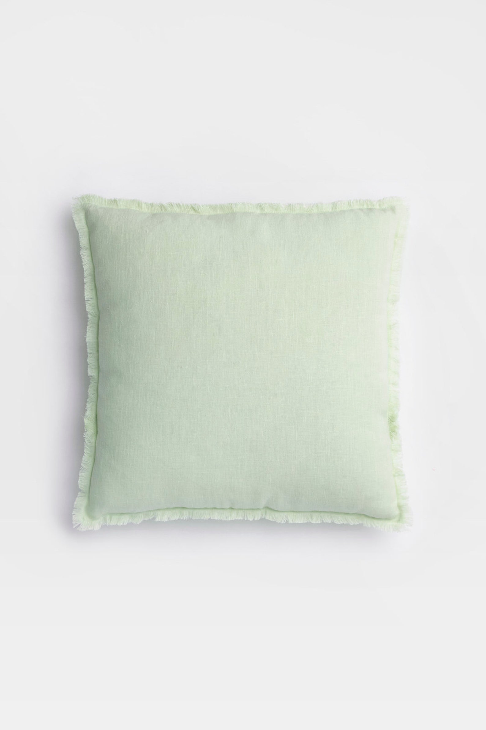 Linen Cushion Cover With Fringes Cushion For Sofa Cushions Etsy