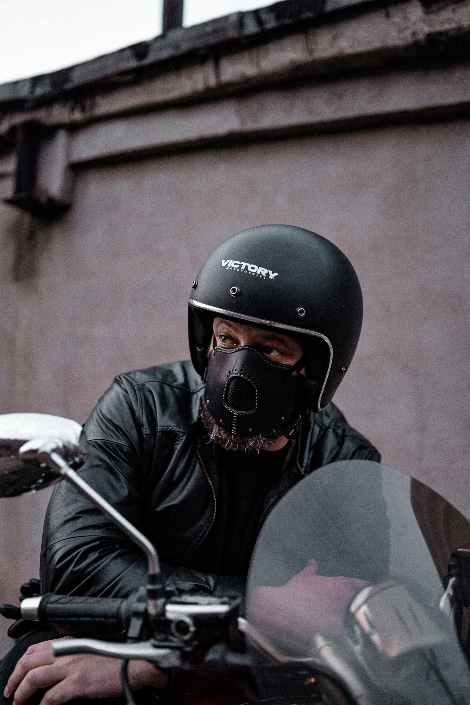 Motorcycle Mask Holler&hood Hog Nose/motorcycle Etsy