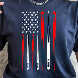 Design Png Eps Usa Flag pool Sports Printing Sublimation Tshirt Digital File Download