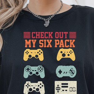 Schauen Sie sich meine Six Pack PNG | Lustiges Gamer Bier Zitat Design | Videospiel Humor Sublimation Digitaler Download