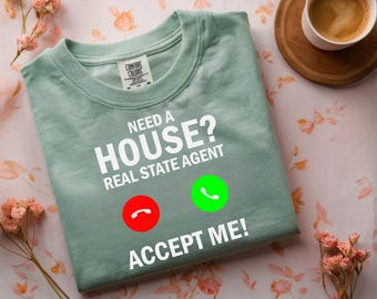 Real Estate Agent Accept Me png eps svg dxf | Funny Realtor Broker Design | Real Estate Sublimation Digital Download