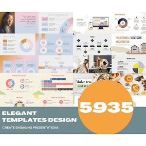 PowerPoint PPT Slides with 5935 Elegant Design Templates