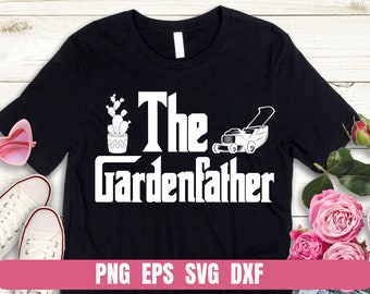 El diseño de jardinería divertido de Gardenfather (descarga de archivo digital)