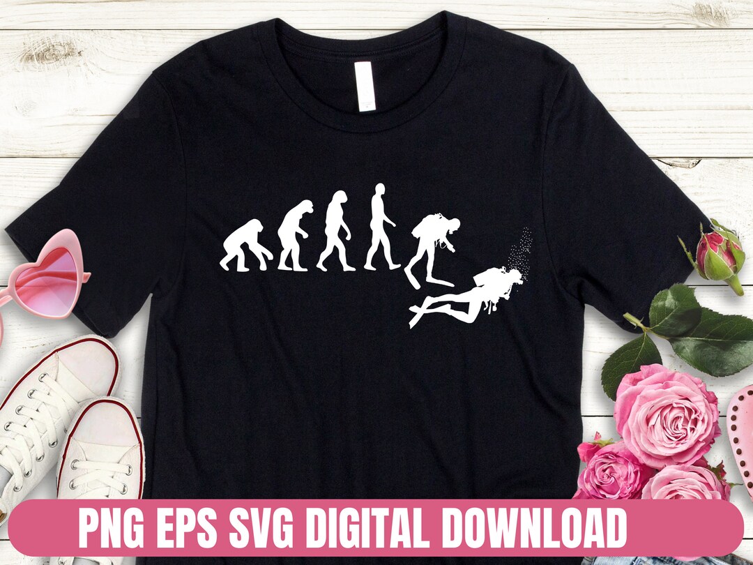 Scuba Diving - 3D T-shirt For Scuba Divers - Cute T-shirts In All Sizes