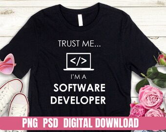 Diseño de camiseta para desarrollador de software PNG, Trabajo de programación (Archivo digital)
