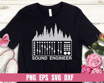 Sticker Design Sound Engineer Sound Engineer SVG. Sound Guy Svg. Sound Design Svg. Cut File Dxf ...