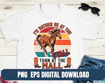 Horse Stall T-Shirt Design PNG EPS (Digital Download)